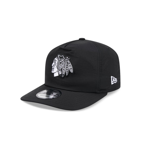 Chicago Blackhawks Nylon Black 19TWENTY Adjustable Hat