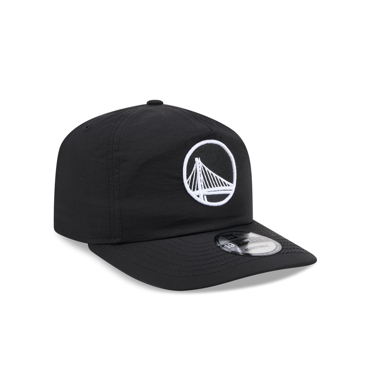 Golden State Warriors Nylon Black 19TWENTY Adjustable Hat