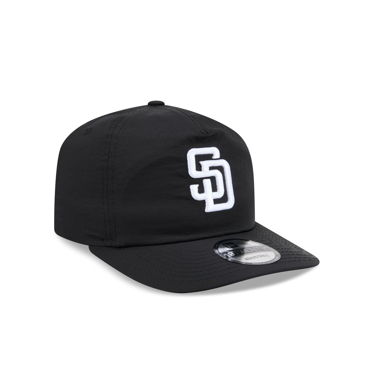 San Diego Padres Nylon Black 19TWENTY Adjustable Hat