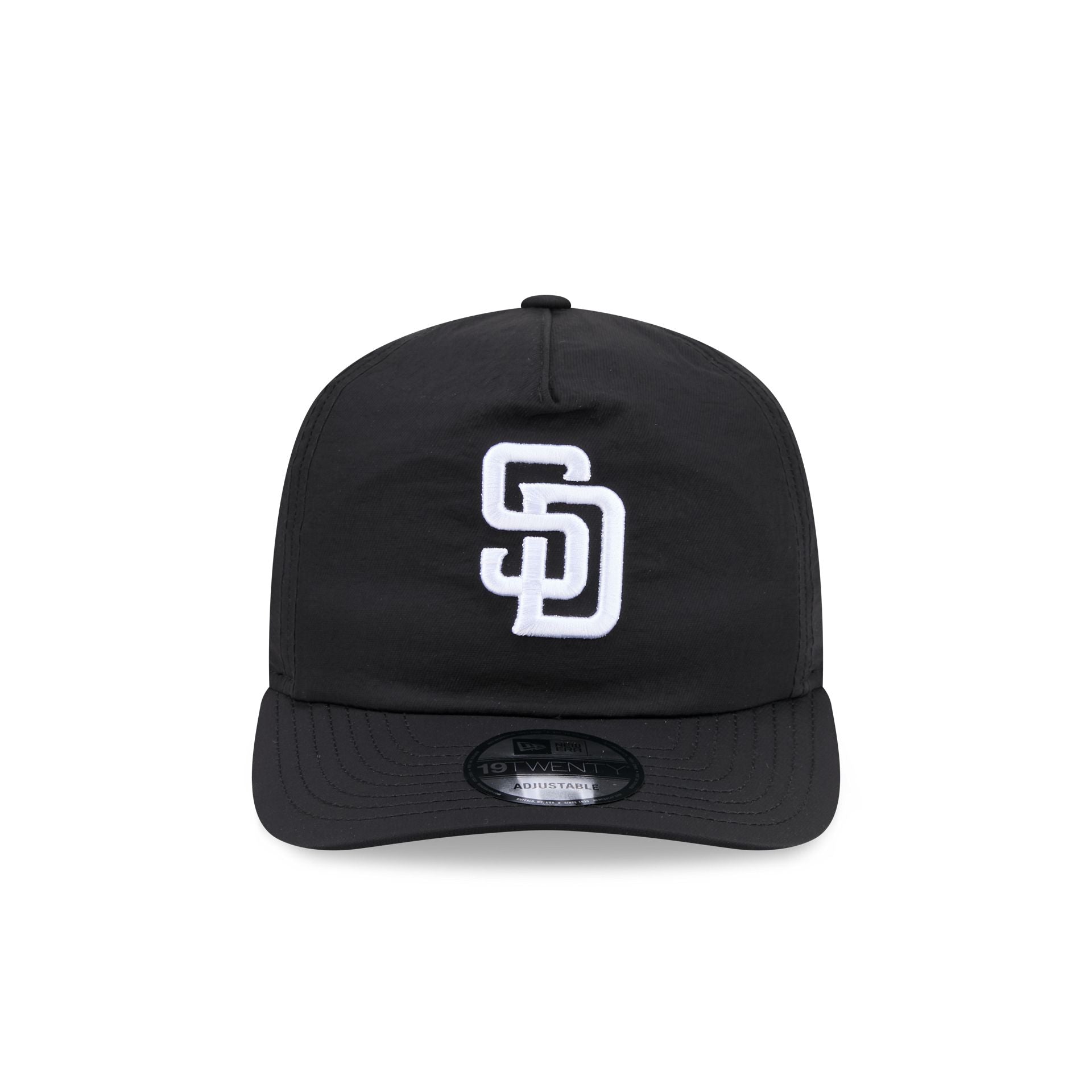San Diego Padres Nylon Black 19TWENTY Adjustable Hat