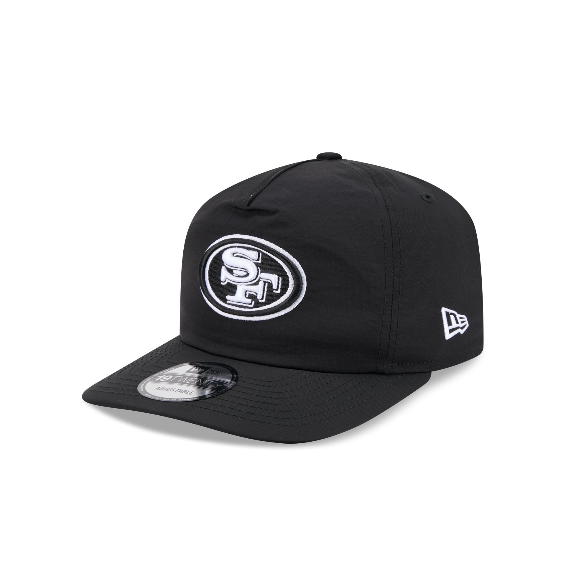 San Francisco 49ers Nylon Black 19TWENTY Adjustable Hat – New Era Cap