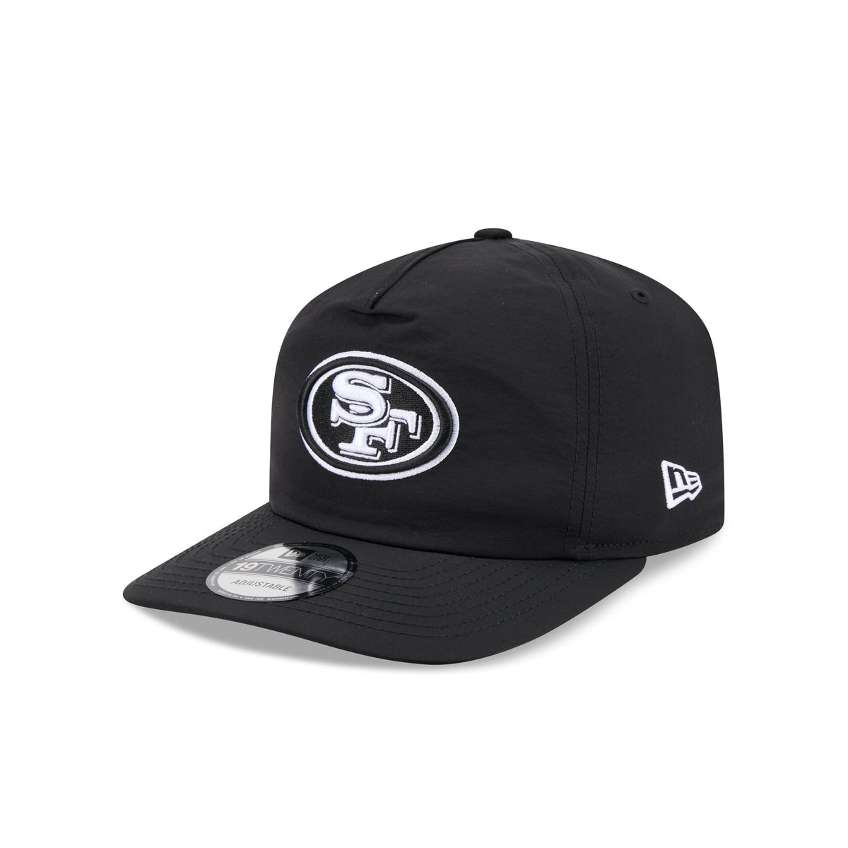 San Francisco 49ers Nylon Black 19TWENTY Adjustable Hat