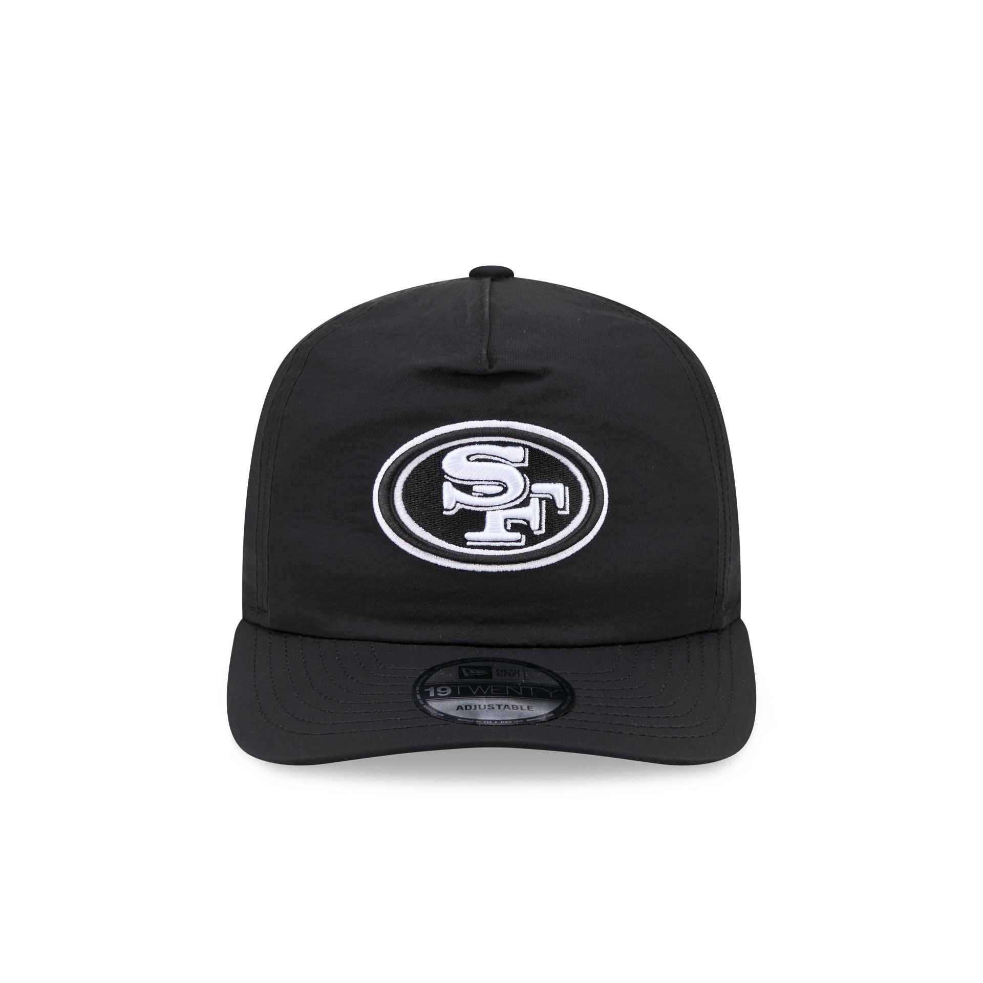 San Francisco 49ers Nylon Black 19TWENTY Adjustable Hat