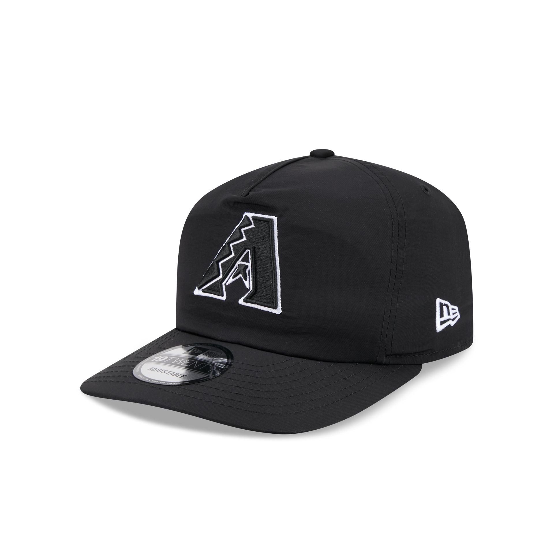 Arizona Diamondbacks Nylon Black 19TWENTY Adjustable Hat