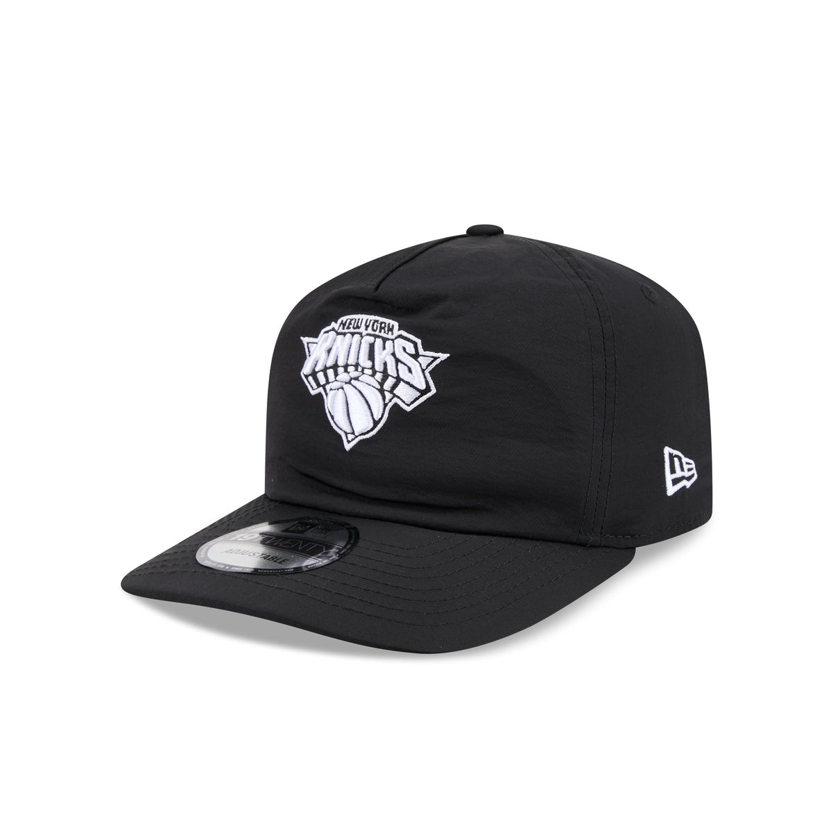 New York Knicks Nylon Black 19TWENTY Adjustable Hat