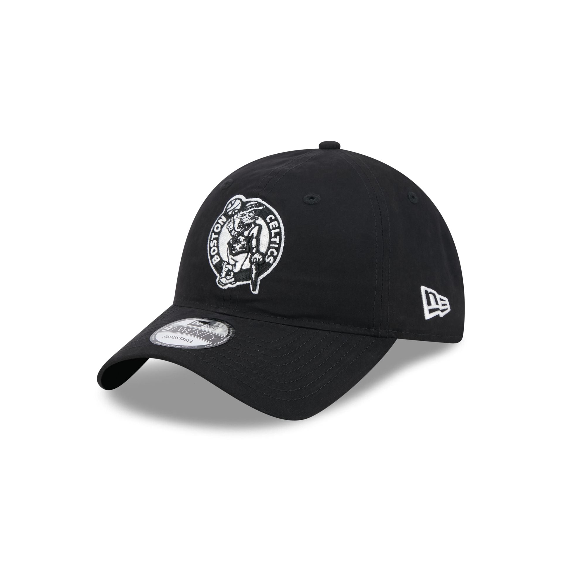 Boston Celtics Nylon Black 9TWENTY Adjustable Hat