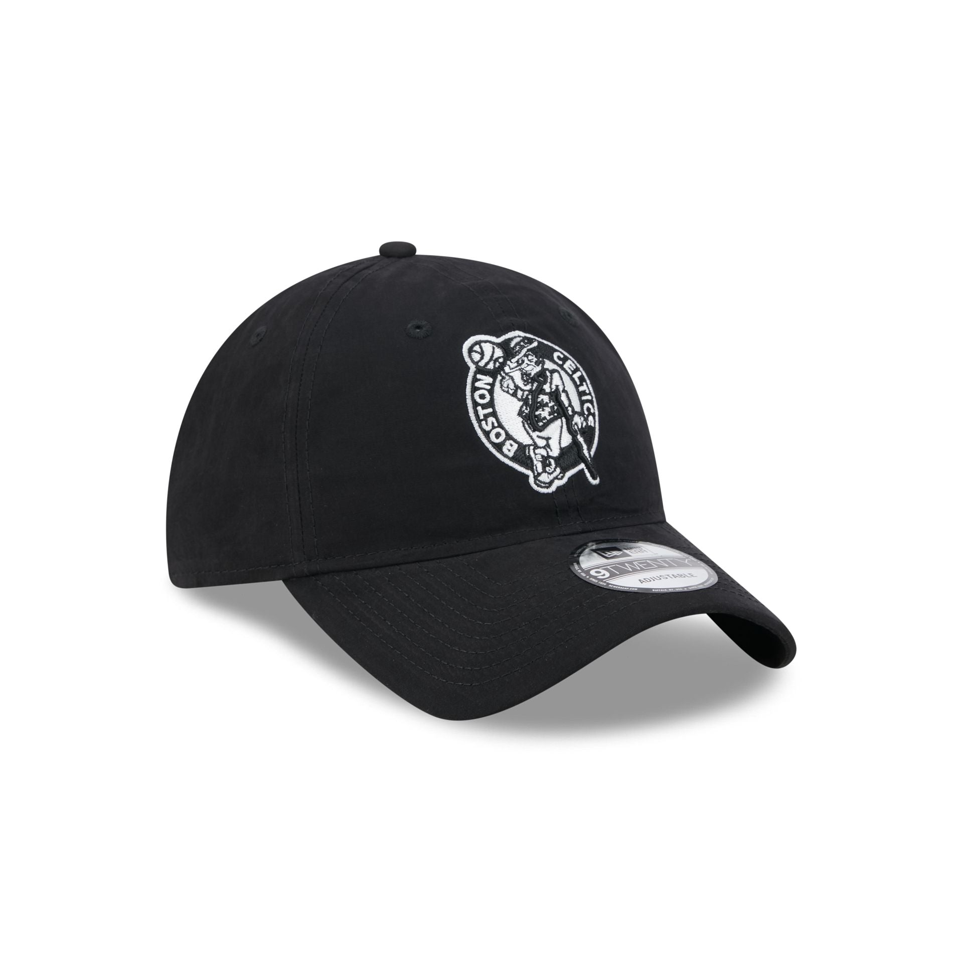 Boston Celtics Nylon Black 9TWENTY Adjustable Hat
