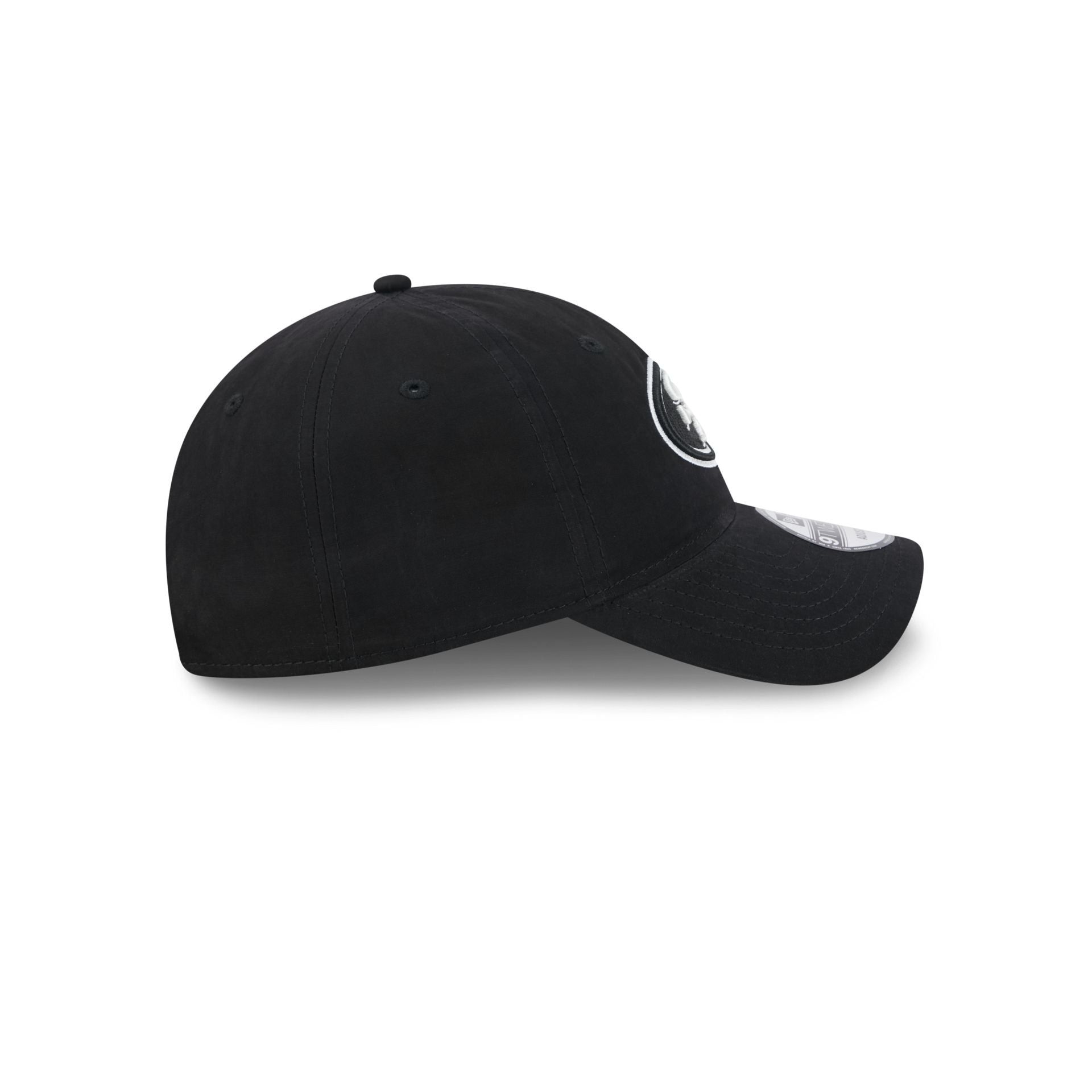 San Francisco 49ers Nylon Black 9TWENTY Adjustable Hat