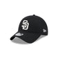 San Diego Padres Nylon Black 9TWENTY Adjustable Hat