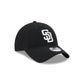 San Diego Padres Nylon Black 9TWENTY Adjustable Hat