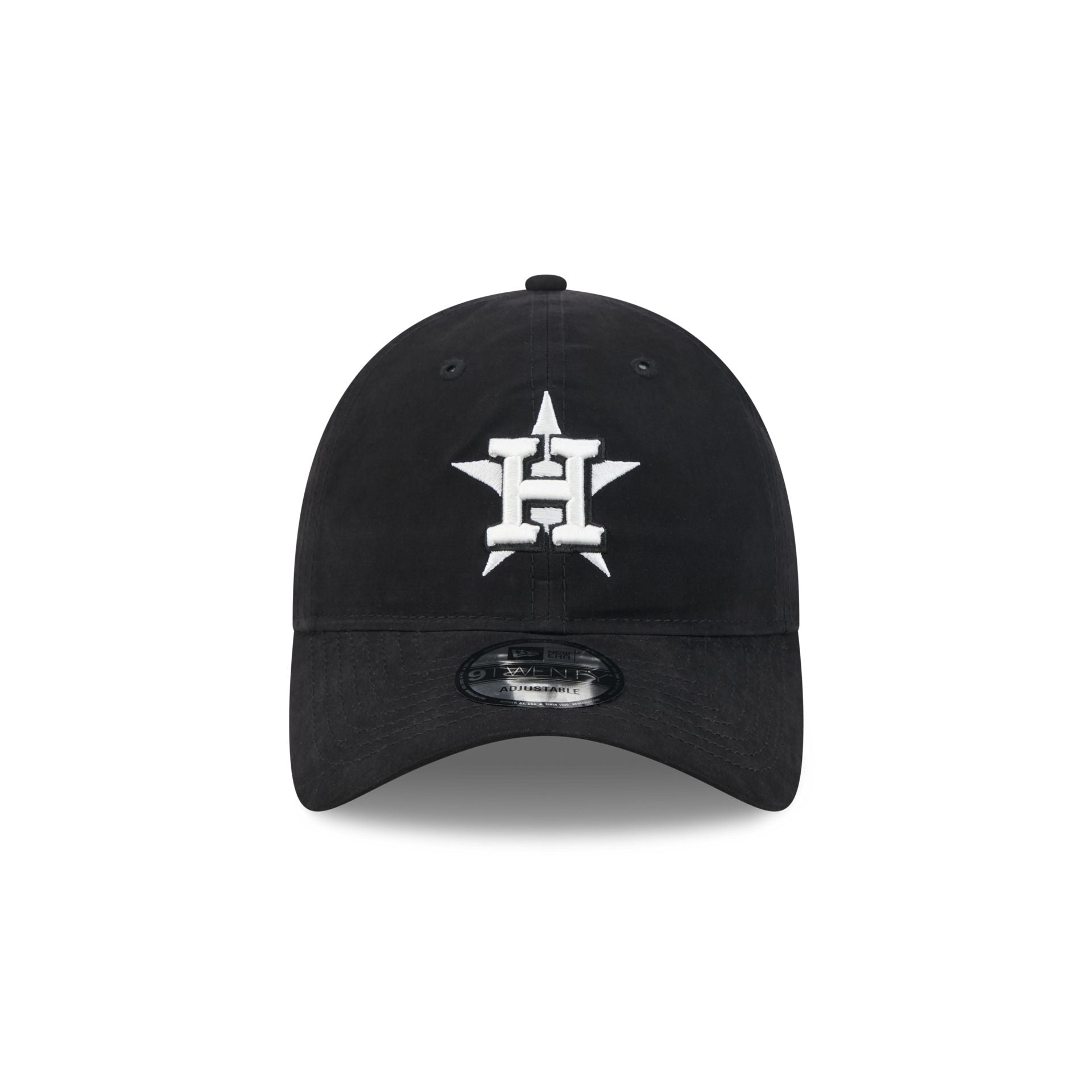 Houston Astros Nylon Black 9TWENTY Adjustable Hat
