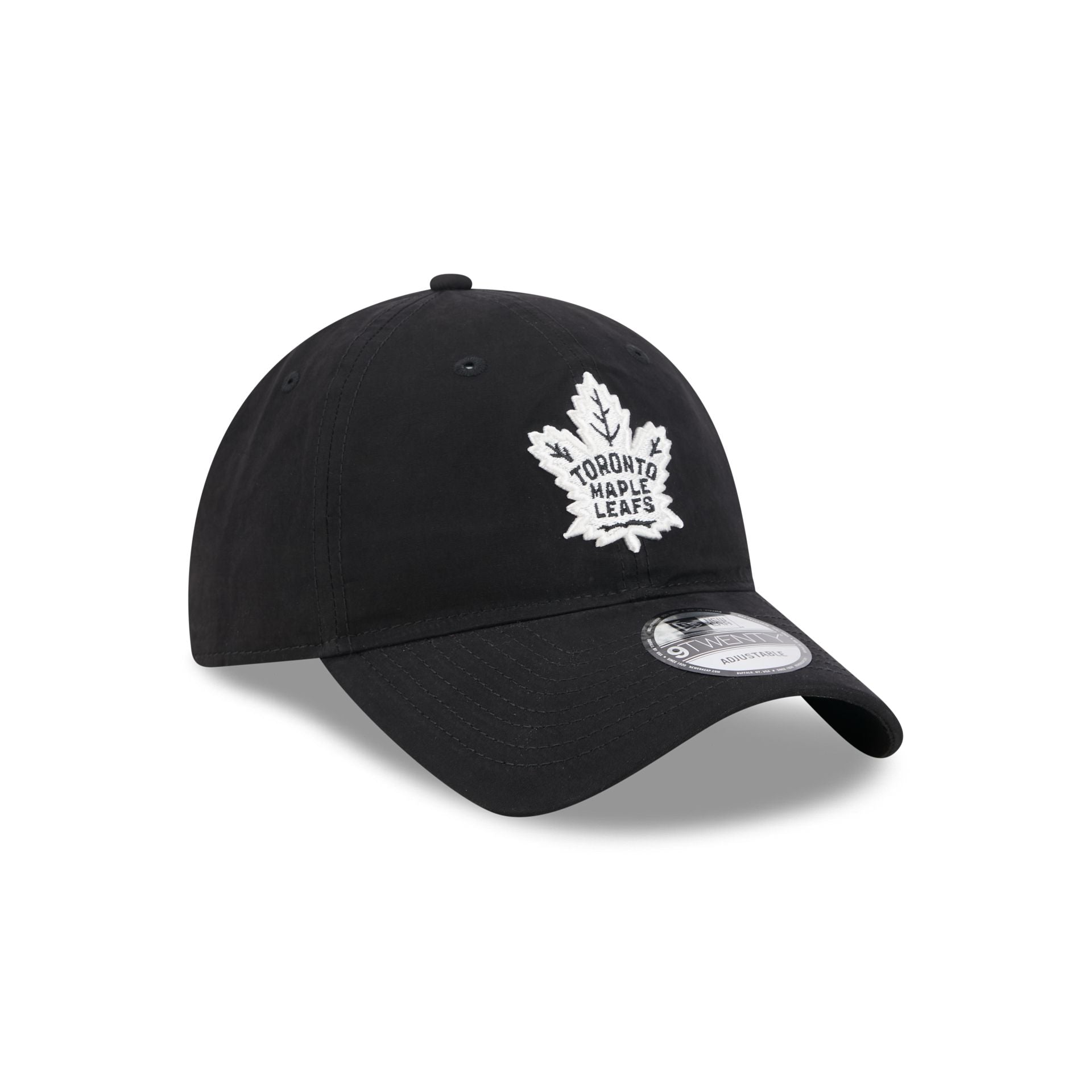 Toronto Maple Leafs Nylon Black 9TWENTY Adjustable Hat