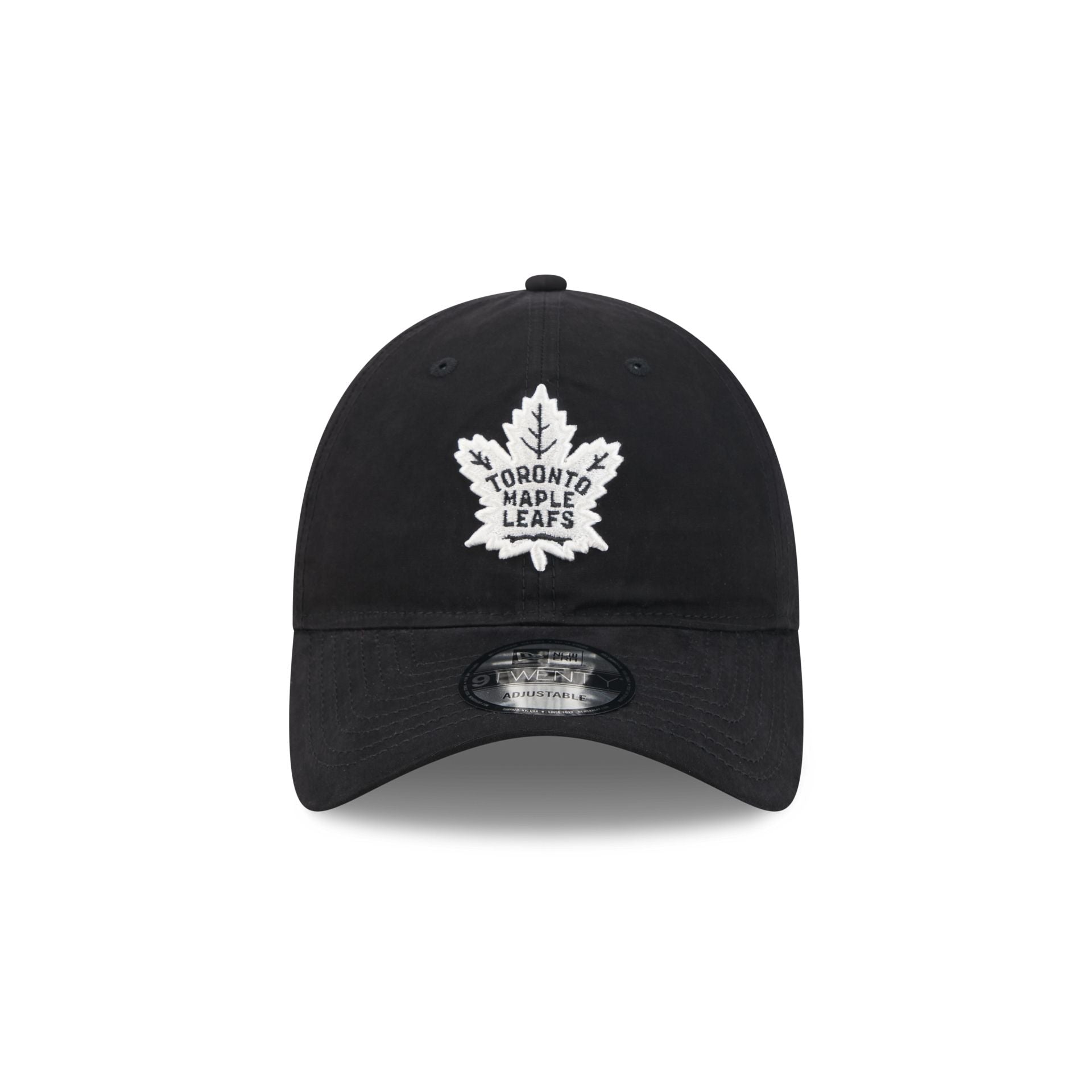 Toronto Maple Leafs Nylon Black 9TWENTY Adjustable Hat