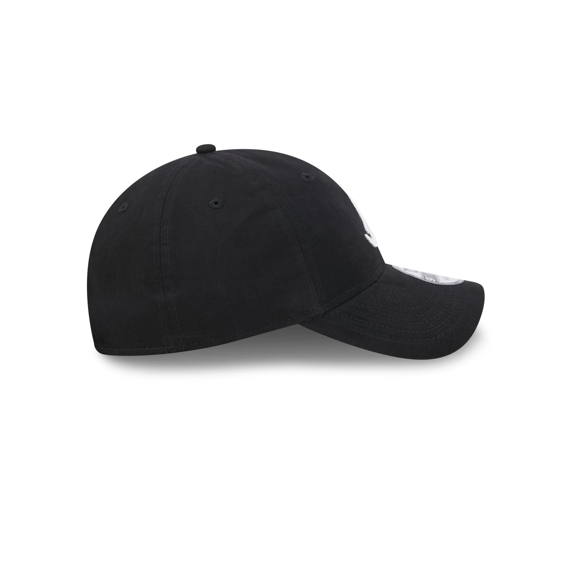 Atlanta Braves Nylon Black 9TWENTY Adjustable Hat