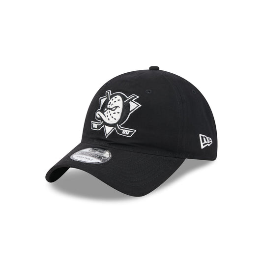Anaheim Ducks Nylon Black 9TWENTY Adjustable Hat