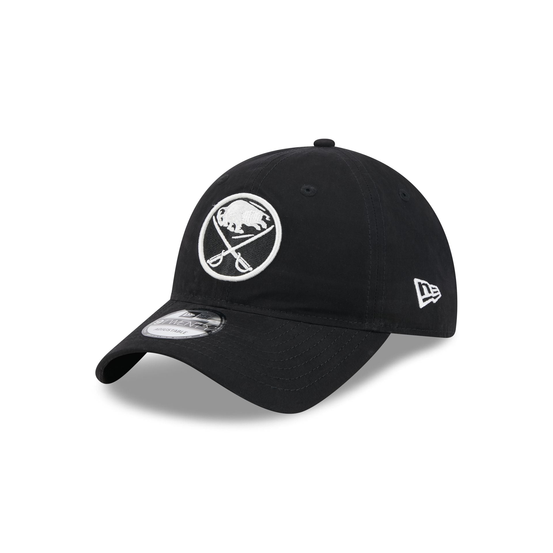 Buffalo Sabres Nylon Black 9TWENTY Adjustable Hat