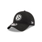 Pittsburgh Steelers Nylon Black 9TWENTY Adjustable Hat