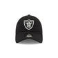 Las Vegas Raiders Nylon Black 9TWENTY Adjustable Hat