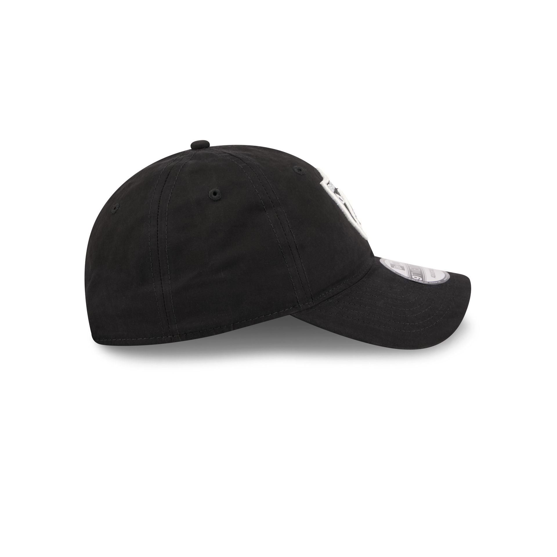 Las Vegas Raiders Nylon Black 9TWENTY Adjustable Hat