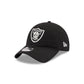 Las Vegas Raiders Nylon Black 9TWENTY Adjustable Hat