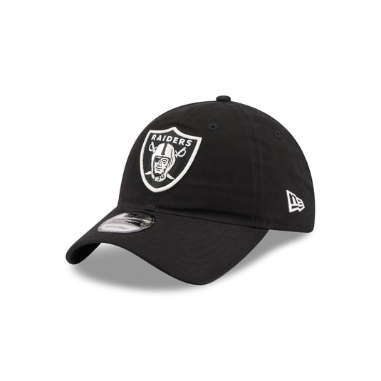 Las Vegas Raiders Nylon Black 9TWENTY Adjustable Hat
