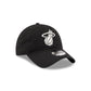 Miami Heat Nylon Black 9TWENTY Adjustable Hat