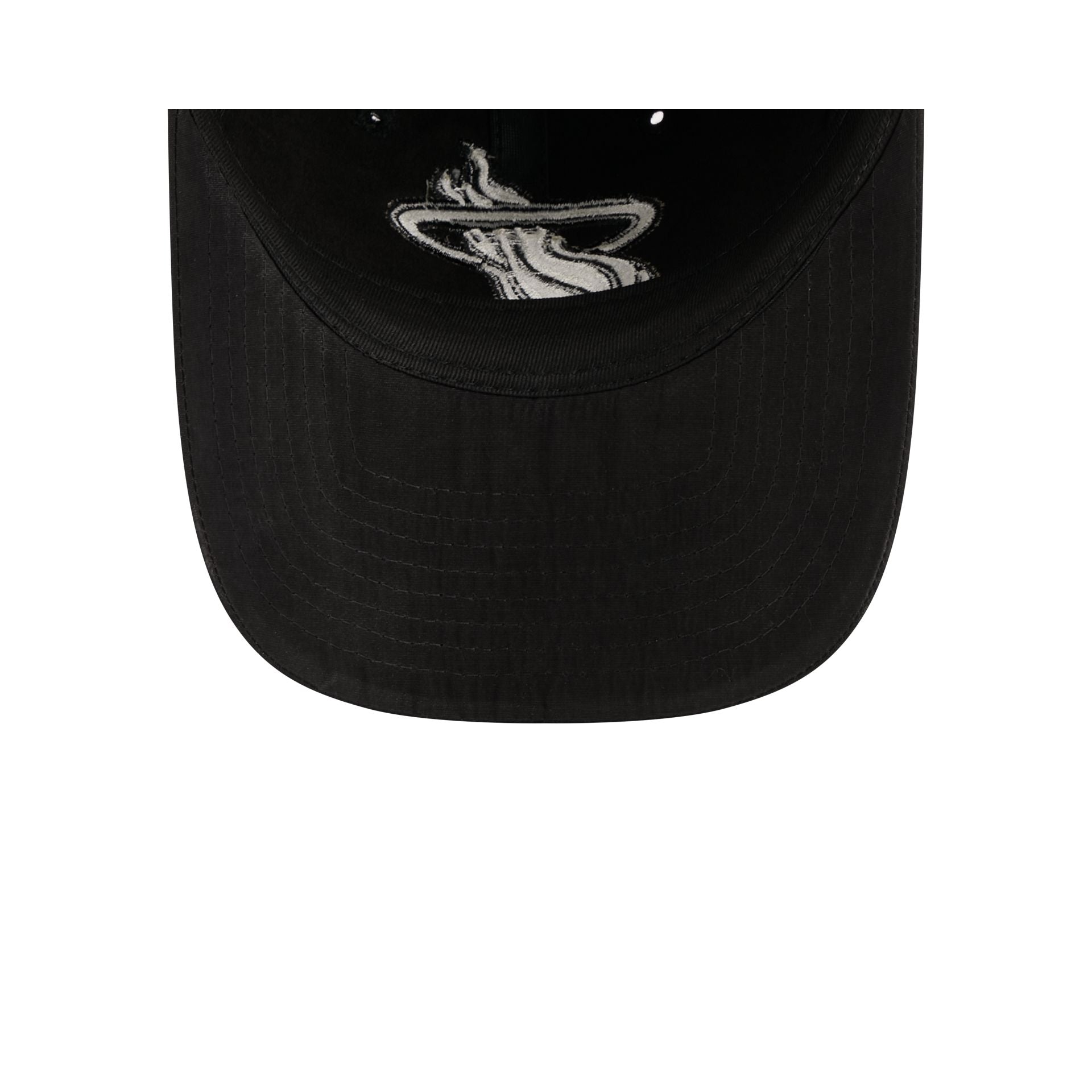 Miami Heat Nylon Black 9TWENTY Adjustable Hat