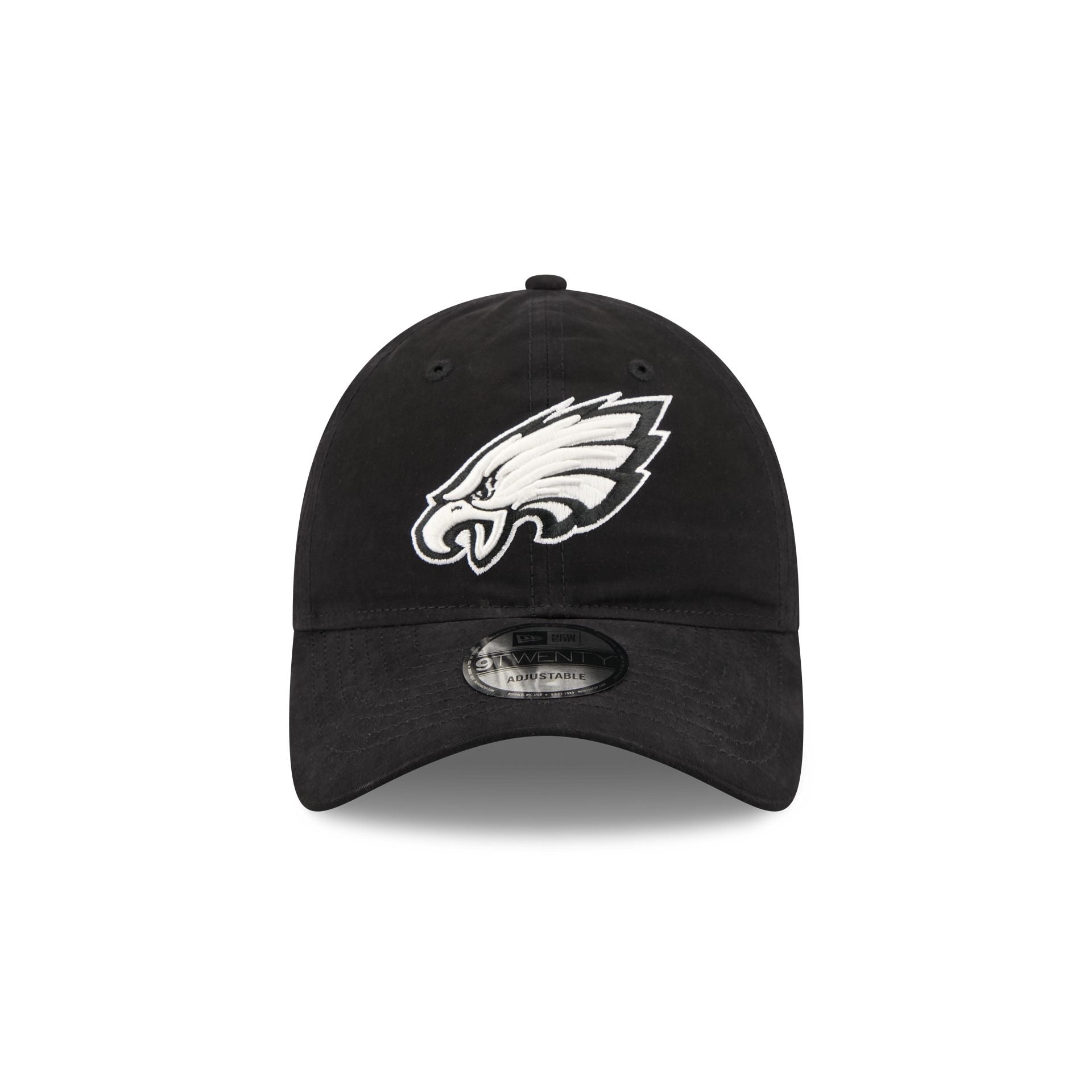 Philadelphia Eagles Nylon Black 9TWENTY Adjustable Hat