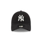 New York Yankees Nylon Black 9TWENTY Adjustable Hat