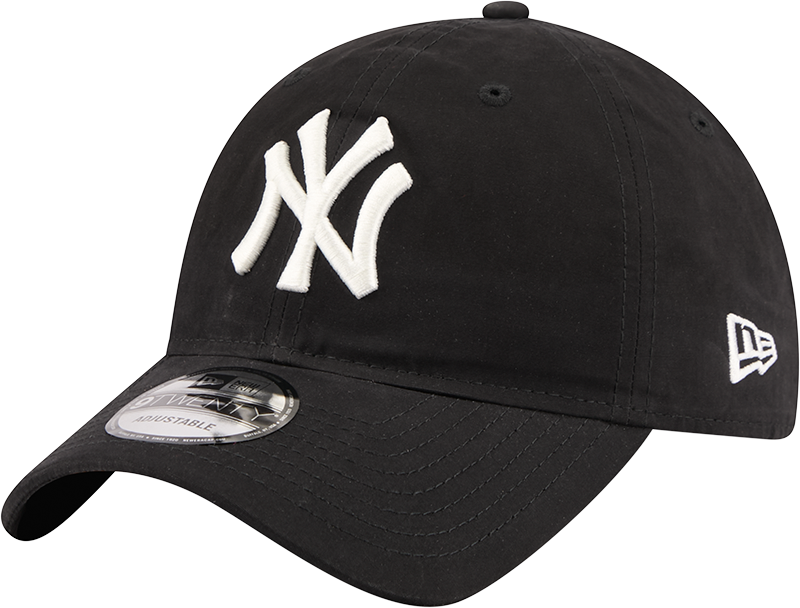 New York Yankees Nylon Black 9TWENTY Adjustable Hat