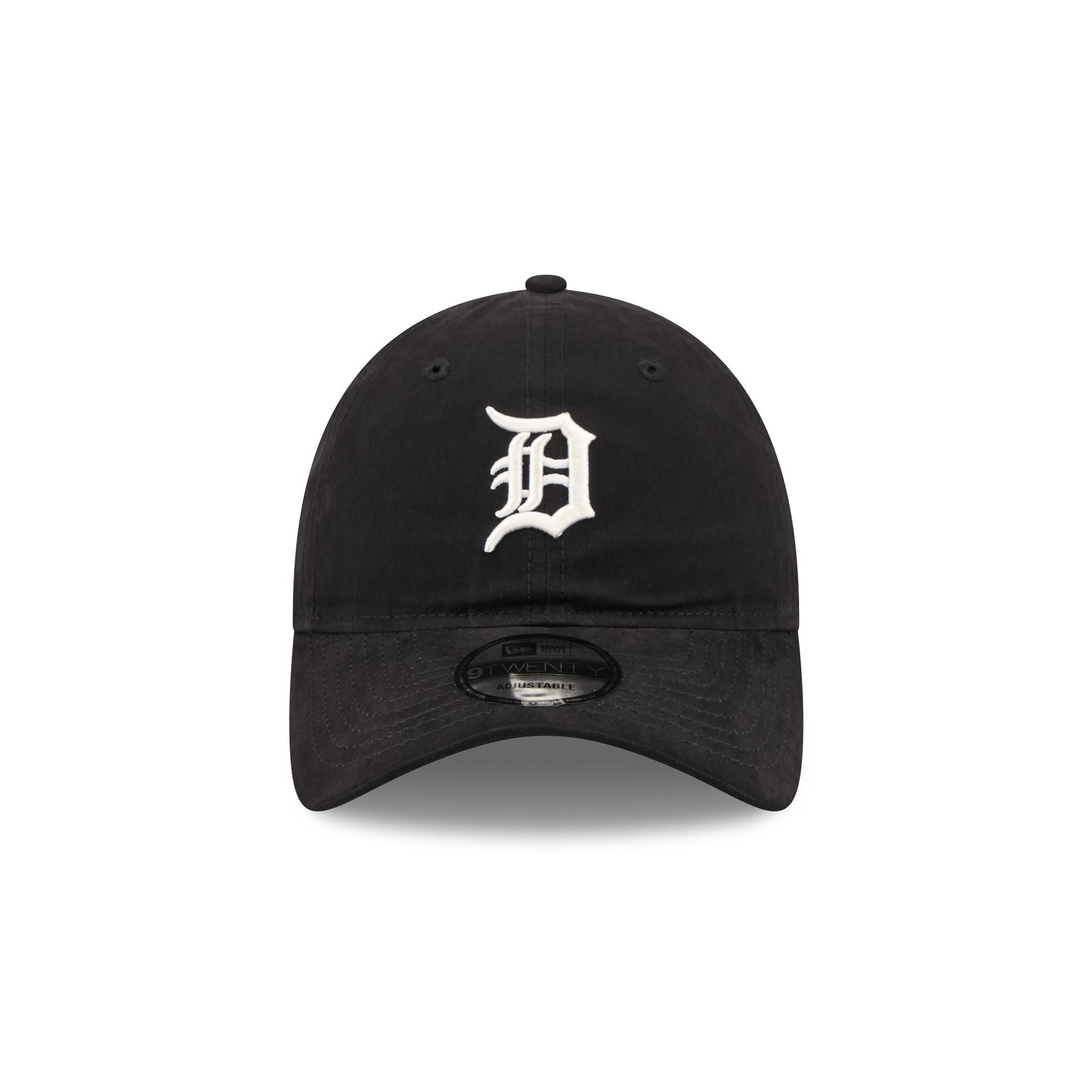 Detroit Tigers Nylon Black 9TWENTY Adjustable Hat