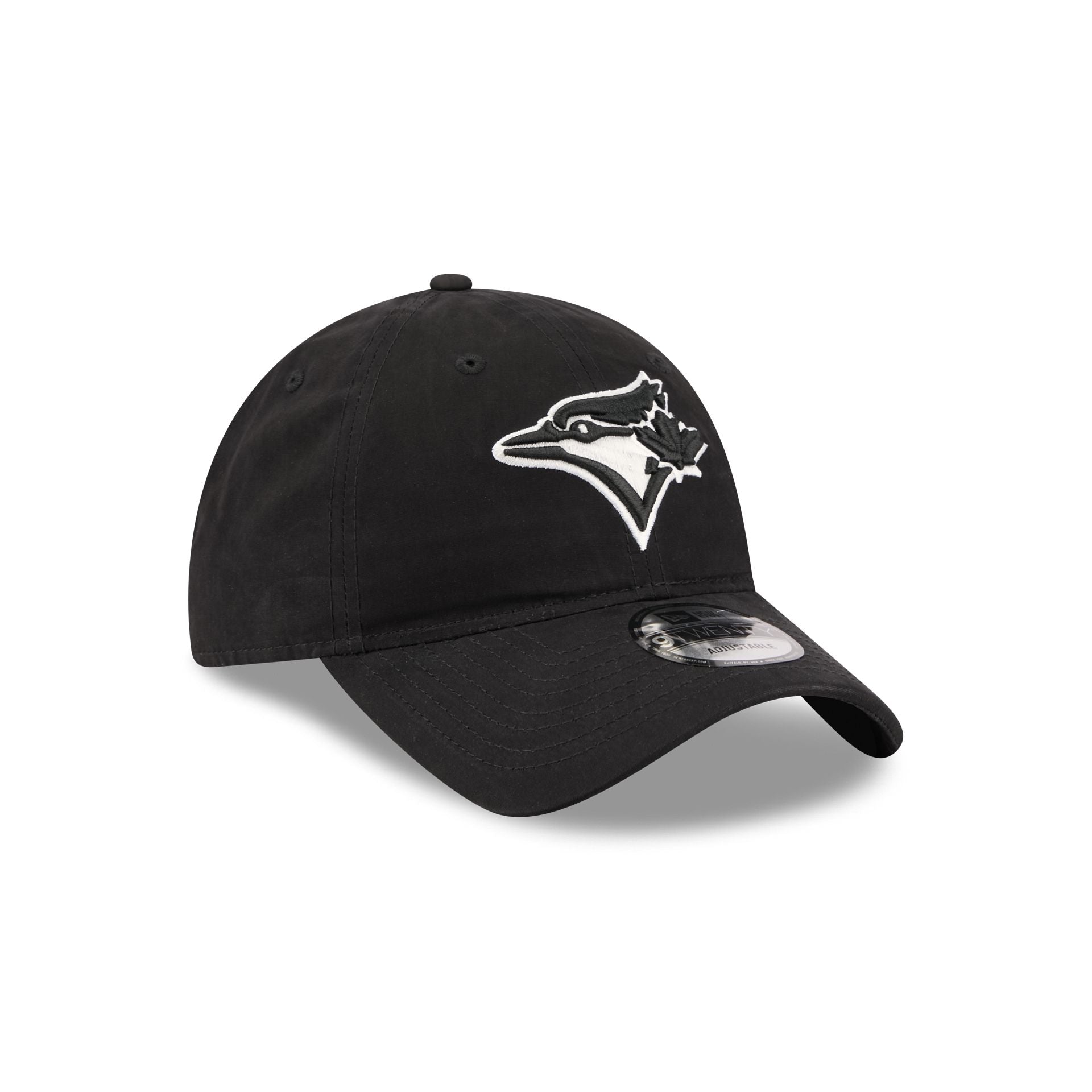 Toronto Blue Jays Nylon Black 9TWENTY Adjustable Hat