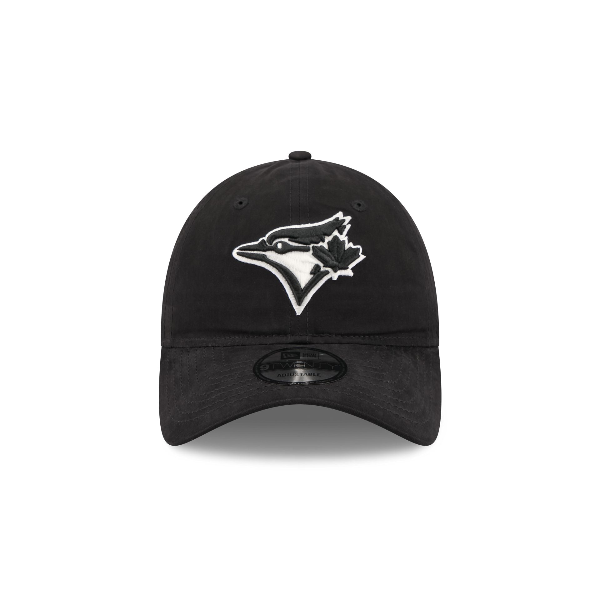 Toronto Blue Jays Nylon Black 9TWENTY Adjustable Hat