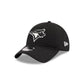Toronto Blue Jays Nylon Black 9TWENTY Adjustable Hat