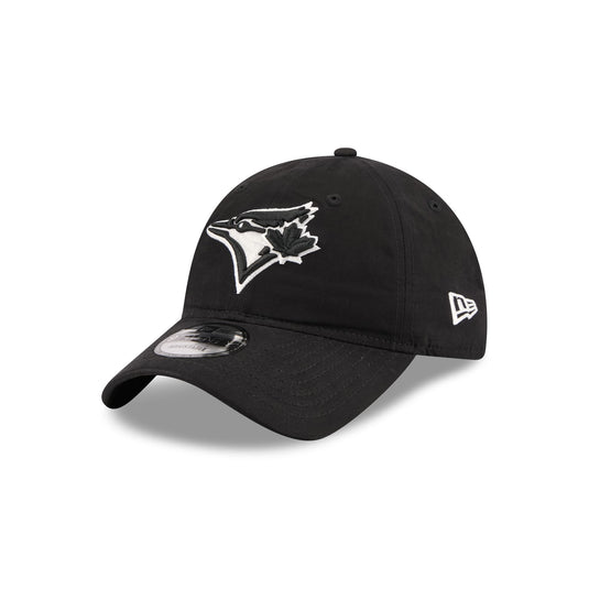Toronto Blue Jays Nylon Black 9TWENTY Adjustable Hat
