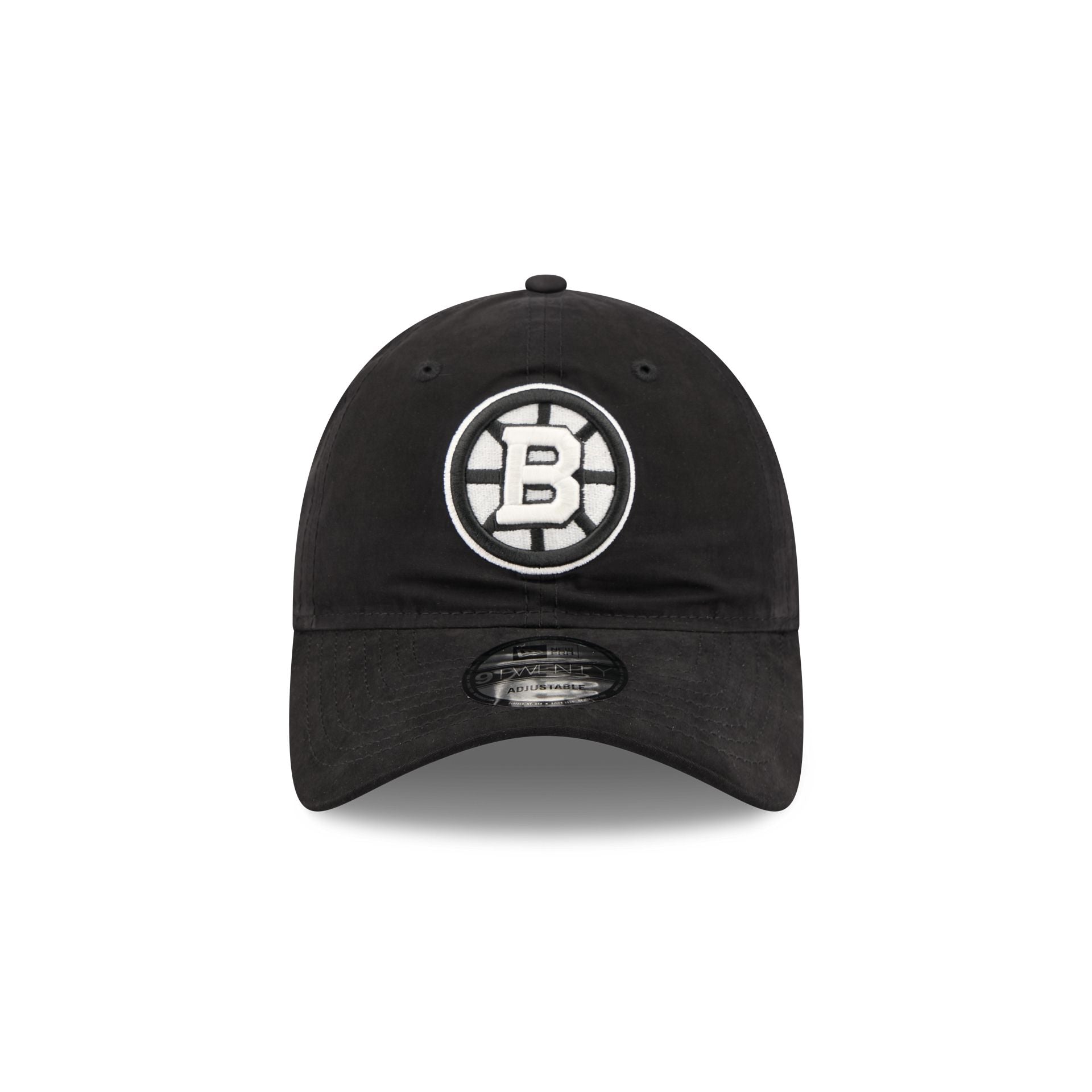 Boston Bruins Nylon Black 9TWENTY Adjustable Hat