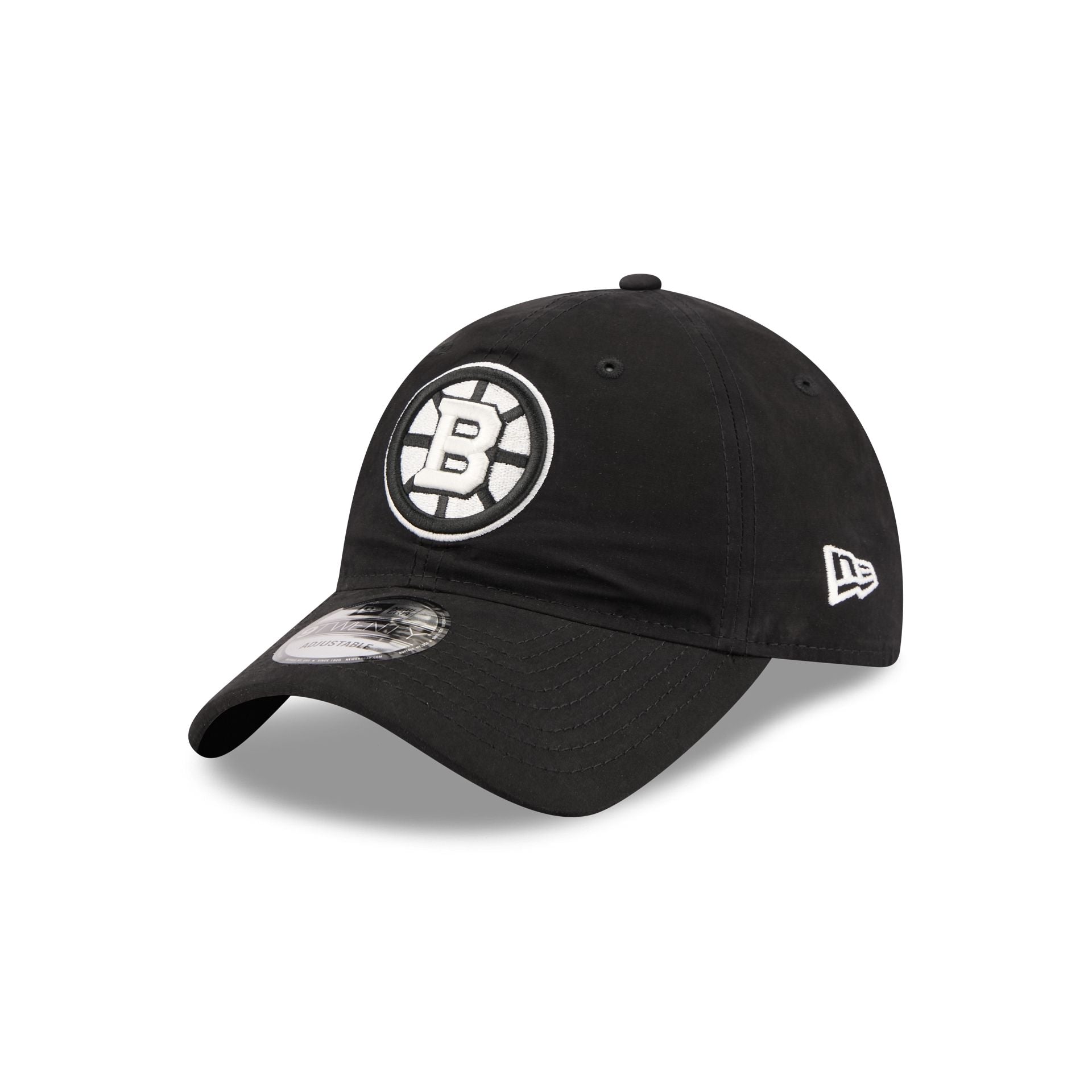 Boston Bruins Nylon Black 9TWENTY Adjustable Hat