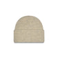 New York Yankees Woolen Heather Gray Short Cuff Knit Beanie Hat