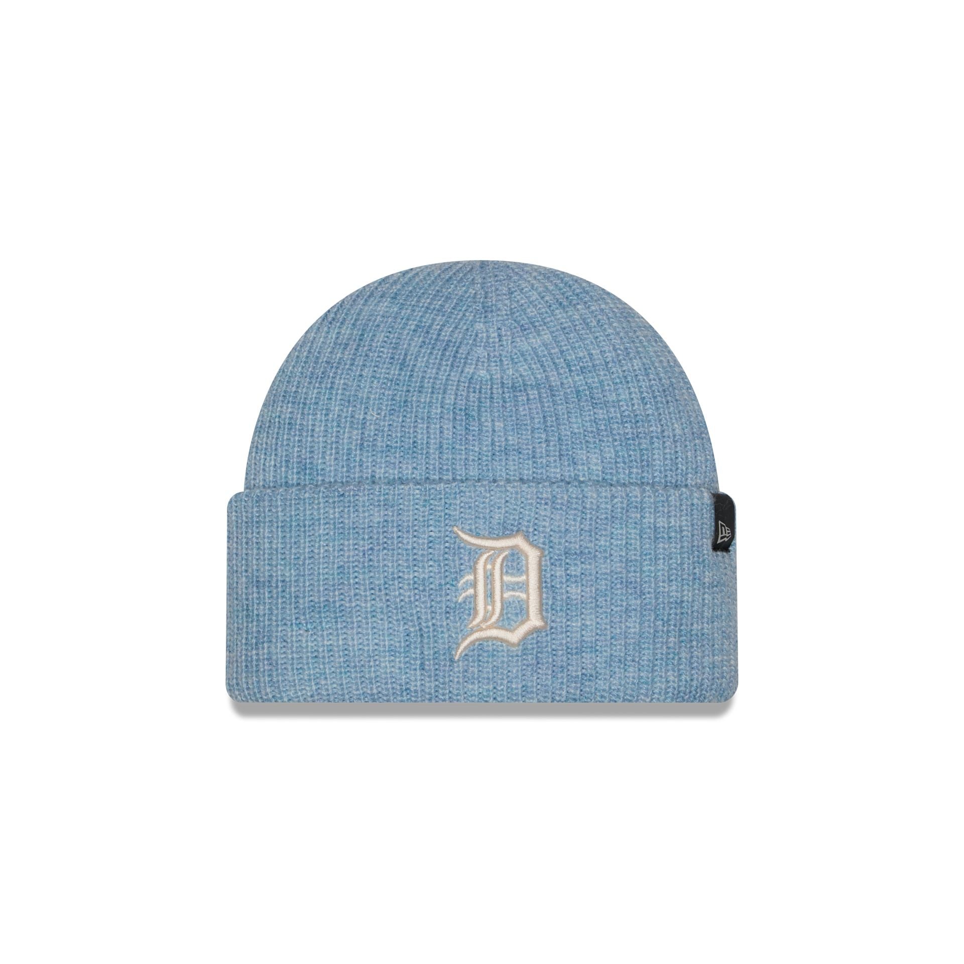 Detroit Tigers Woolen Blue Short Cuff Knit Beanie Hat