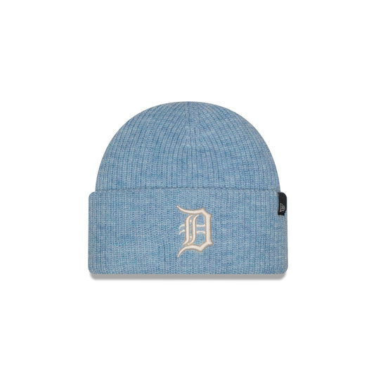 Detroit Tigers Woolen Blue Short Cuff Knit Beanie Hat