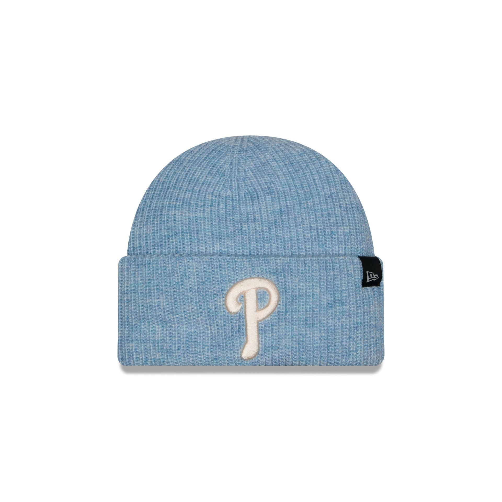Philadelphia Phillies Woolen Blue Short Cuff Knit Beanie Hat