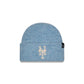 New York Mets Woolen Blue Short Cuff Knit Beanie Hat