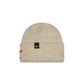 Houston Astros Woolen Heather Gray Short Cuff Knit Beanie Hat