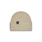 Chicago Cubs Woolen Heather Gray Short Cuff Knit Beanie Hat