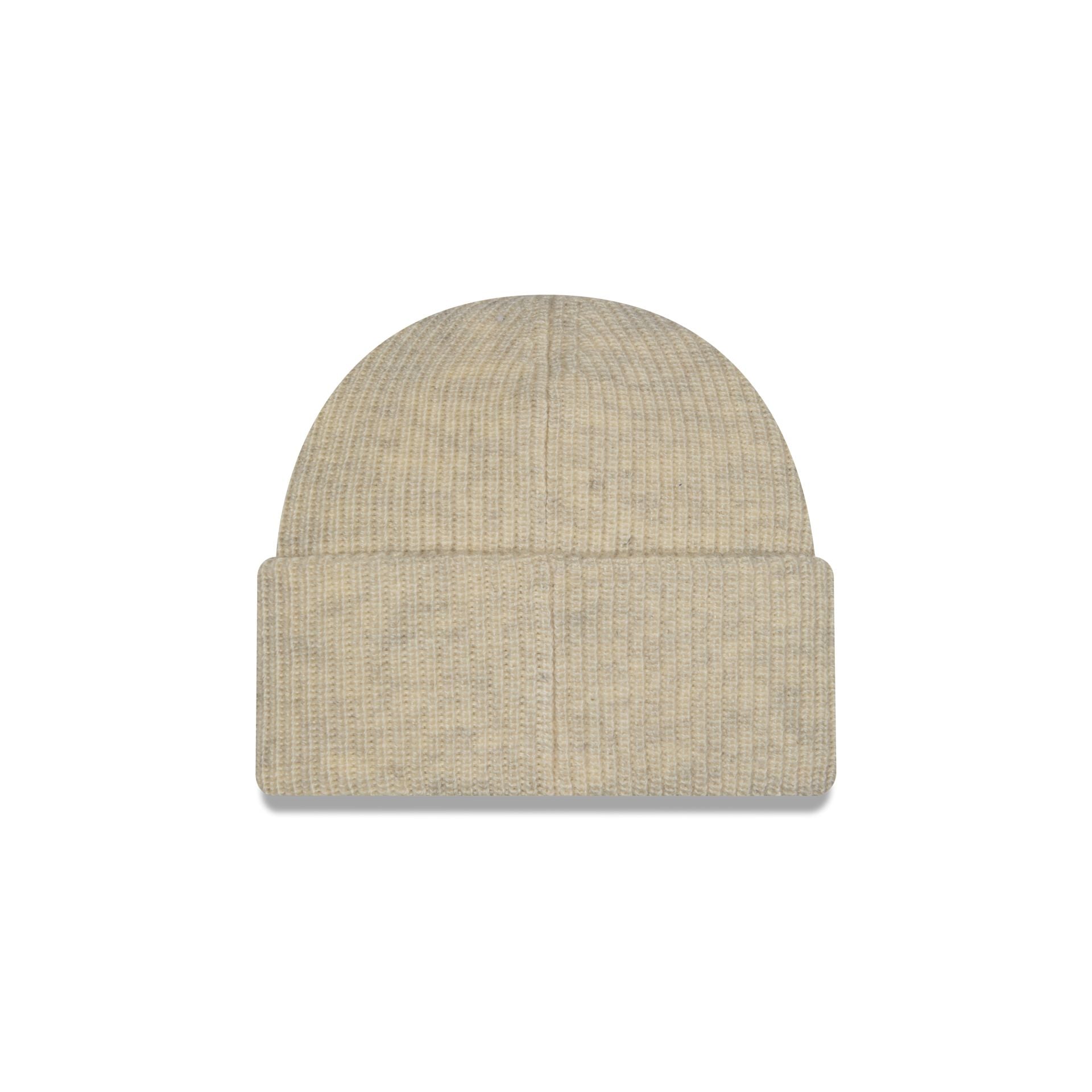 Chicago Cubs Woolen Heather Gray Short Cuff Knit Beanie Hat