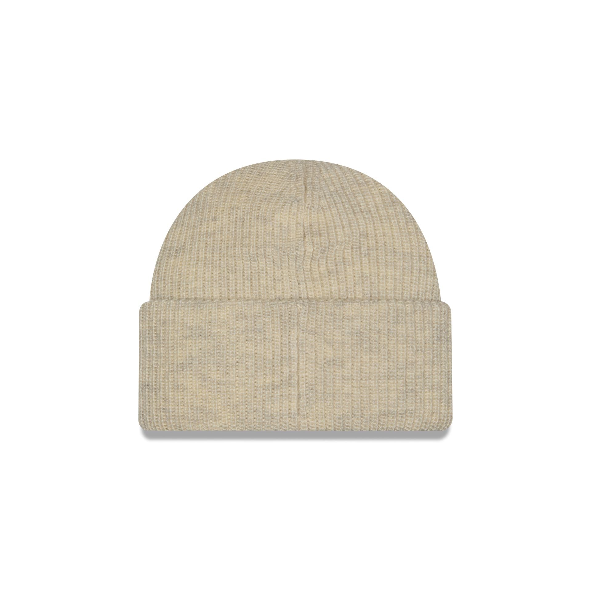 Atlanta Braves Woolen Heather Gray Short Cuff Knit Beanie Hat