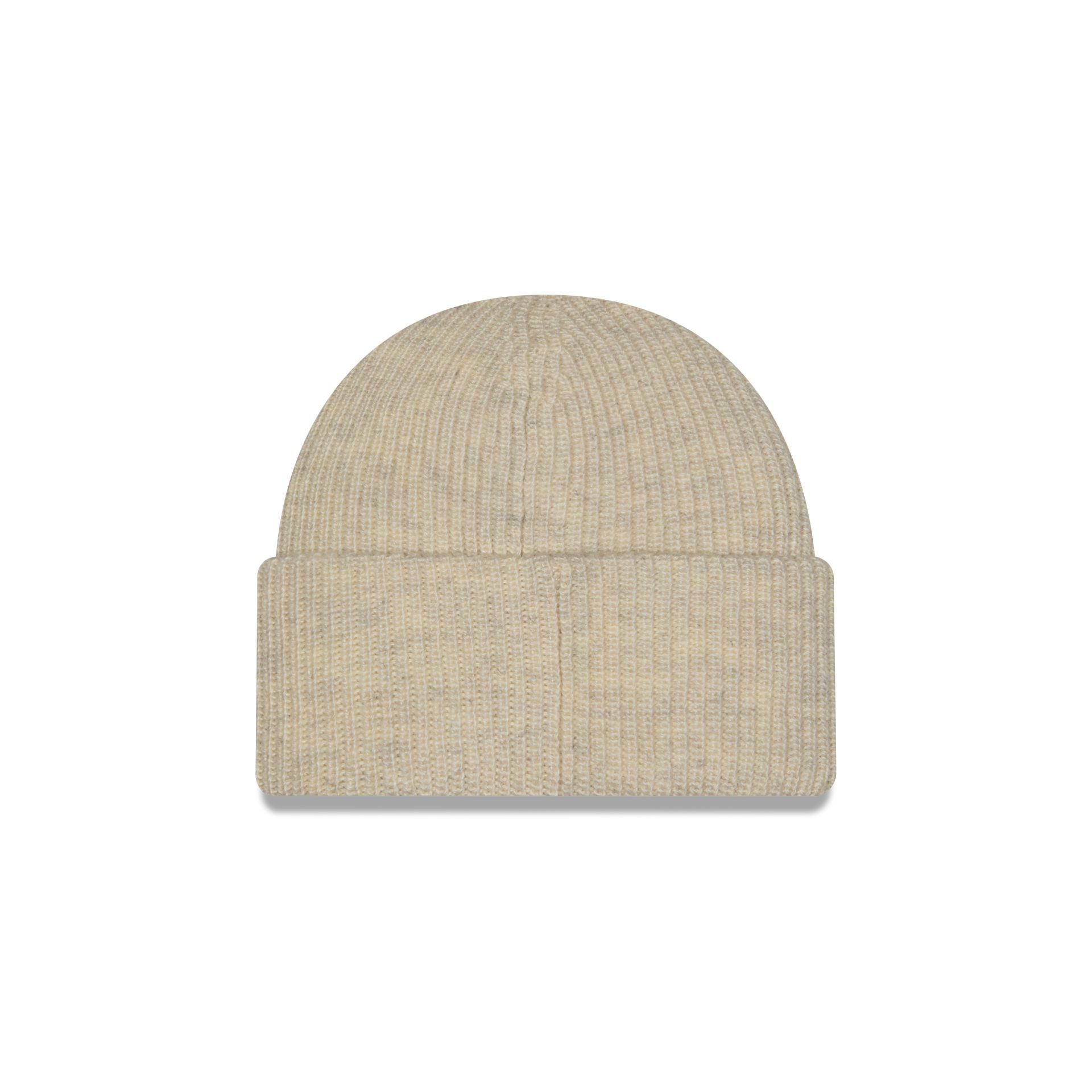 Los Angeles Dodgers Woolen Heather Gray Short Cuff Knit Beanie Hat