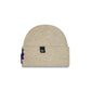 New York Mets Woolen Heather Gray Short Cuff Knit Beanie Hat
