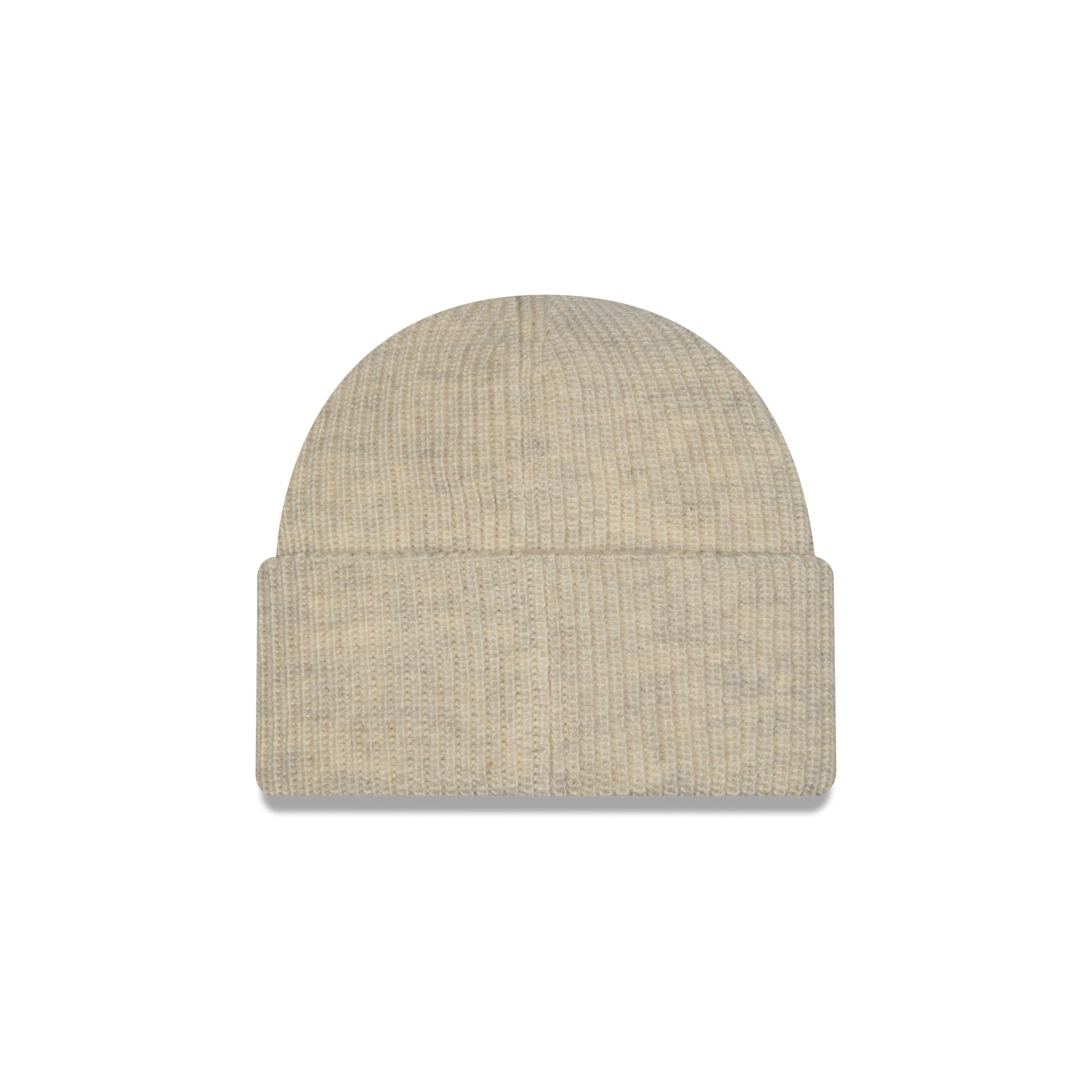 Boston Red Sox Woolen Heather Gray Short Cuff Knit Beanie Hat