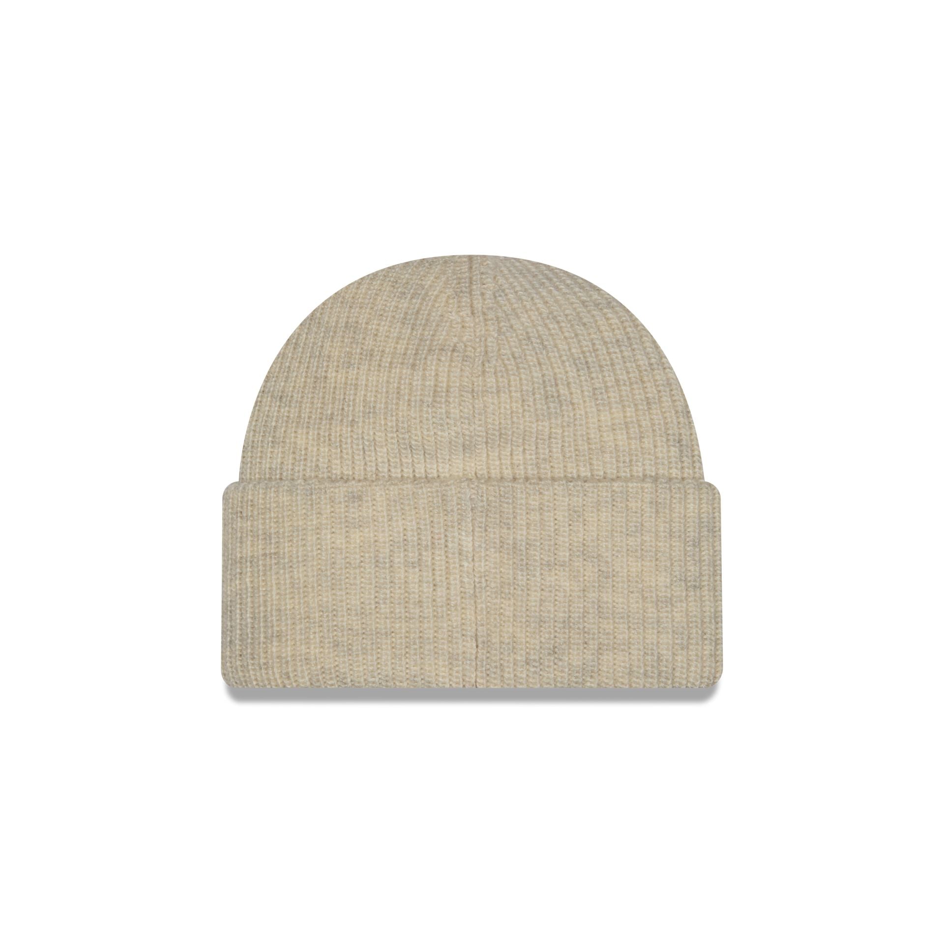 Las Vegas Raiders Woolen Heather Gray Short Cuff Knit Beanie Hat